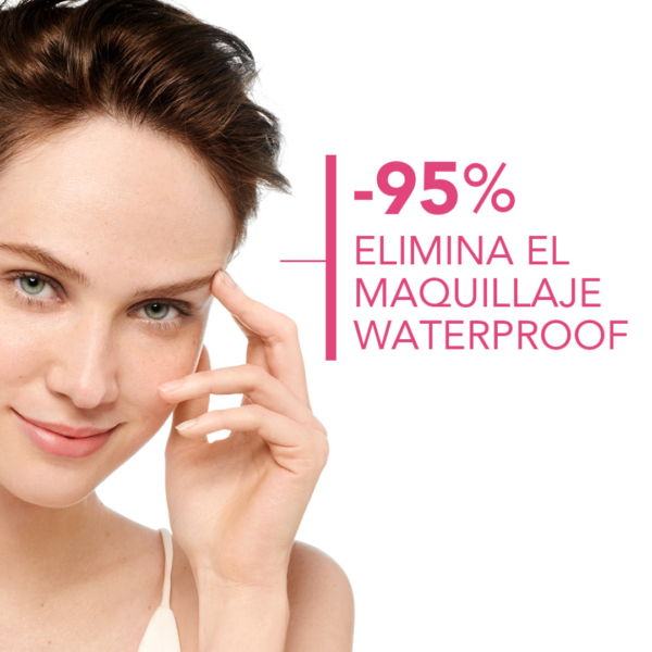 Sensibio H2O eye de Bioderma elimina el 95% del maquillaje waterproof y se encuentra disponible en la farmacia Sanjose de Campanar.